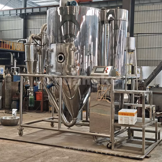 Secador por pulverización centrífugo para fabricar leche, huevo en polvo